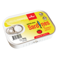 LIGHTLY SMOKED SARDINES IN OIL 120G TR